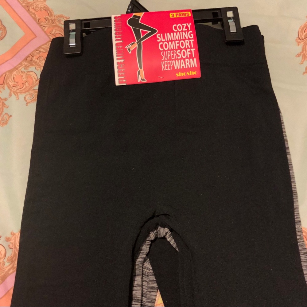 Fleece leggings